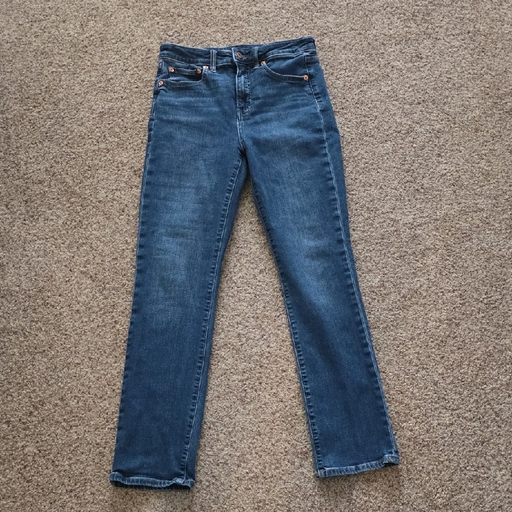 Women's Gap Jeans, Classic Straight High Rise, SIZE 4